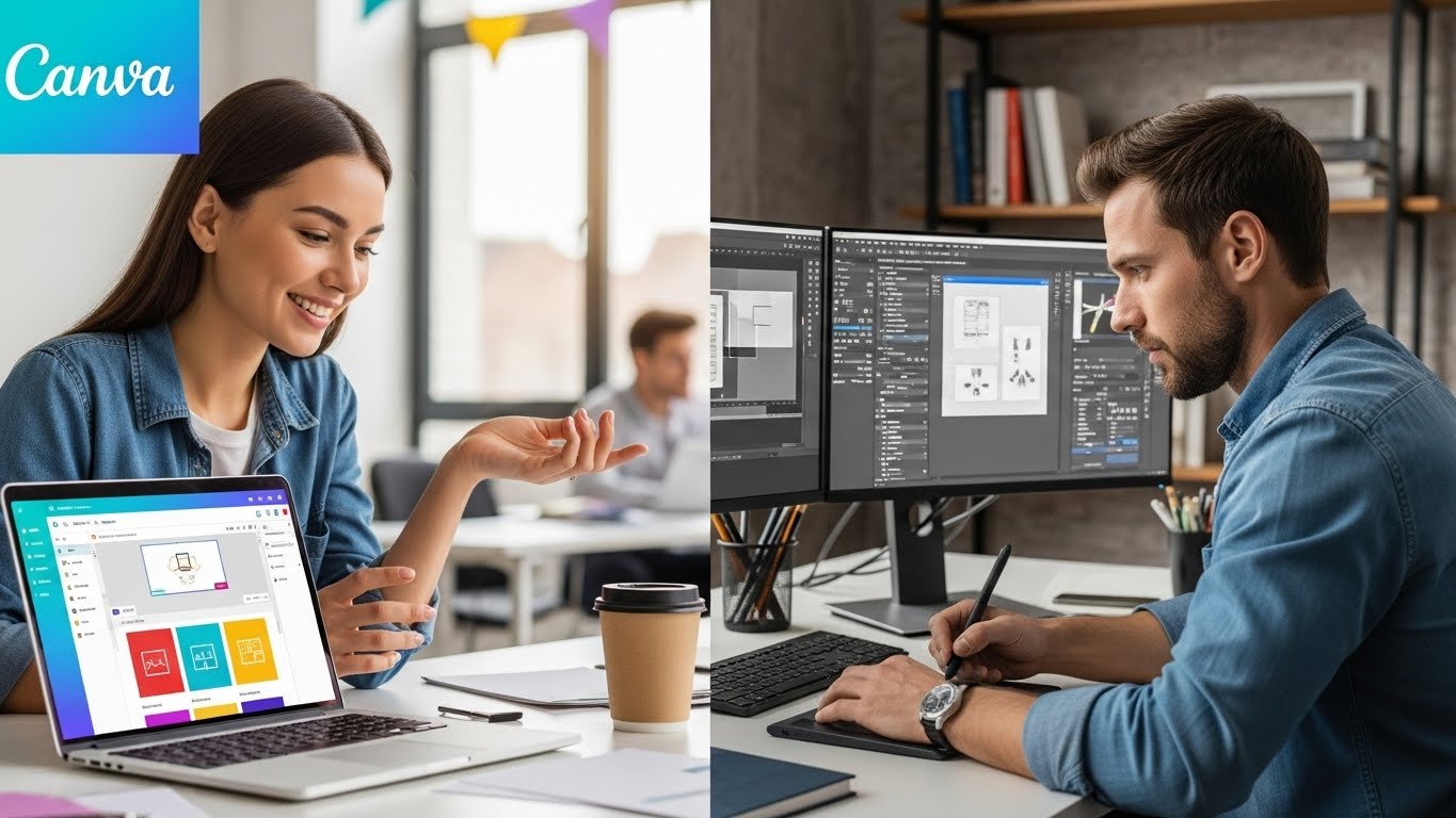 Canva vs Professional Design Tools